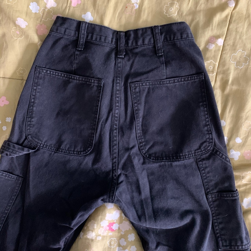 💖SOLD💖Brandy Black Painter Cargo Pants